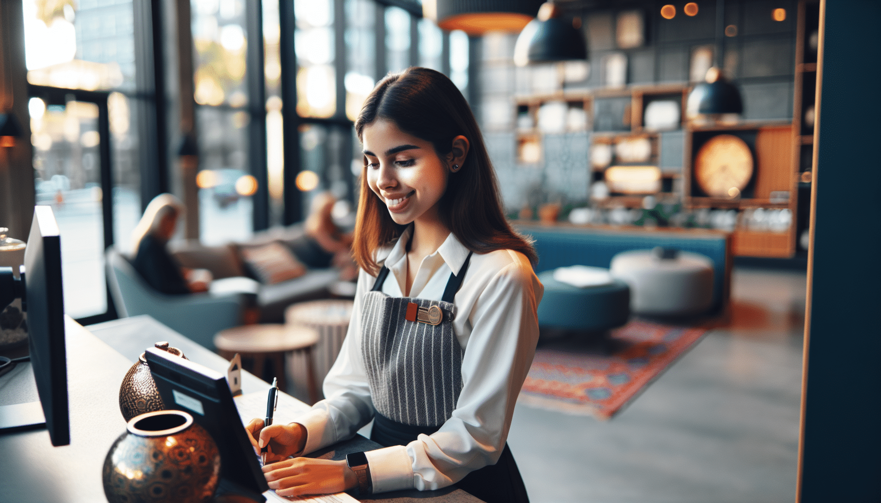 Image of Receptionist in Detailhandel & Service located in København, targeting kundes