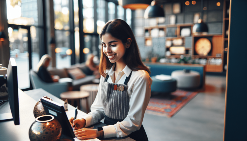 Image of Receptionist in Detailhandel & Service located in København, targeting kundes